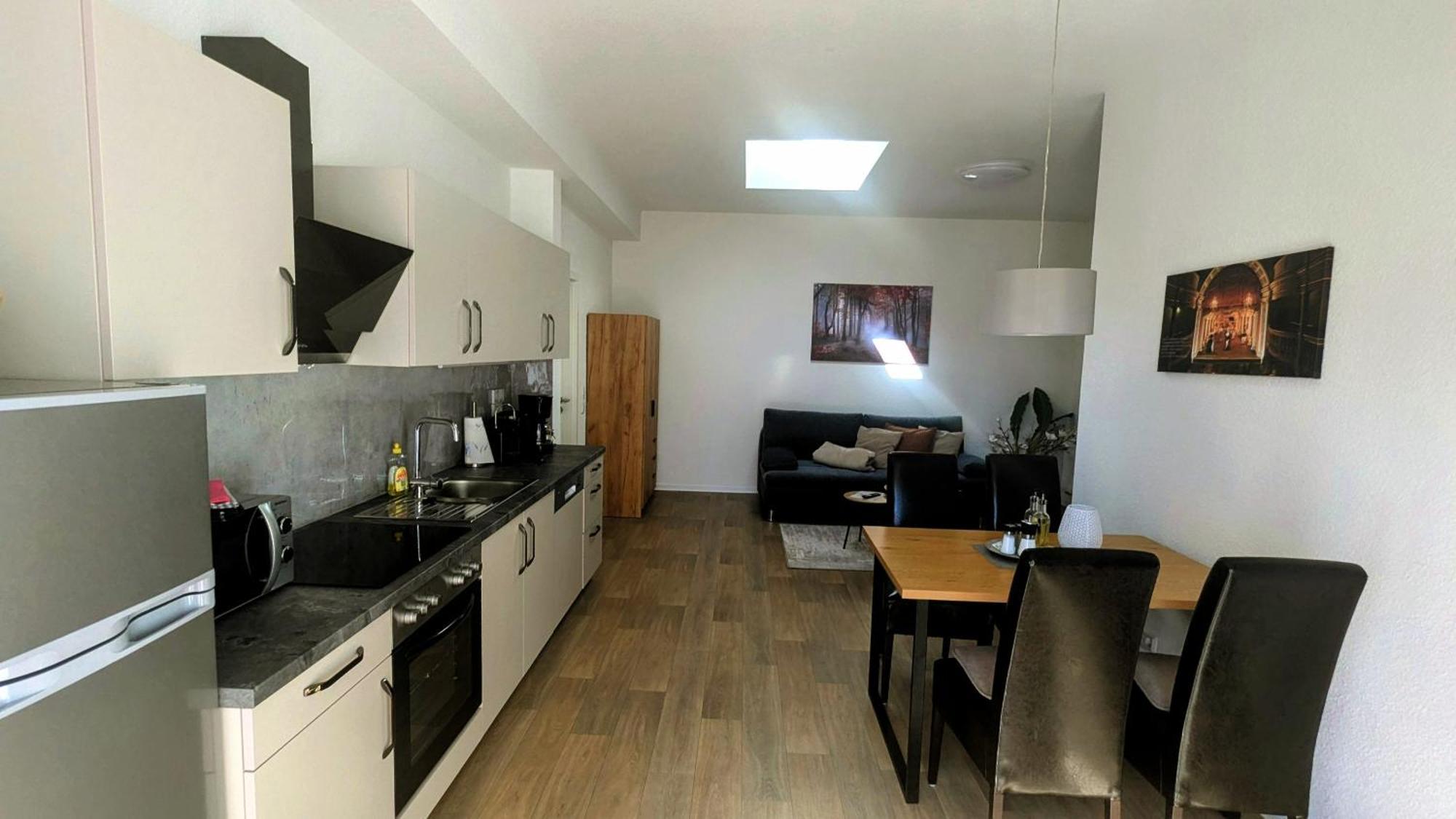 Fewo Urban Gotha-Apartment Ekhof- Am Schlosspark- Parken An Der Der Tuer- Barrierefrei, 900 Meter Zum Bahnhof - Wallbox 외부 사진