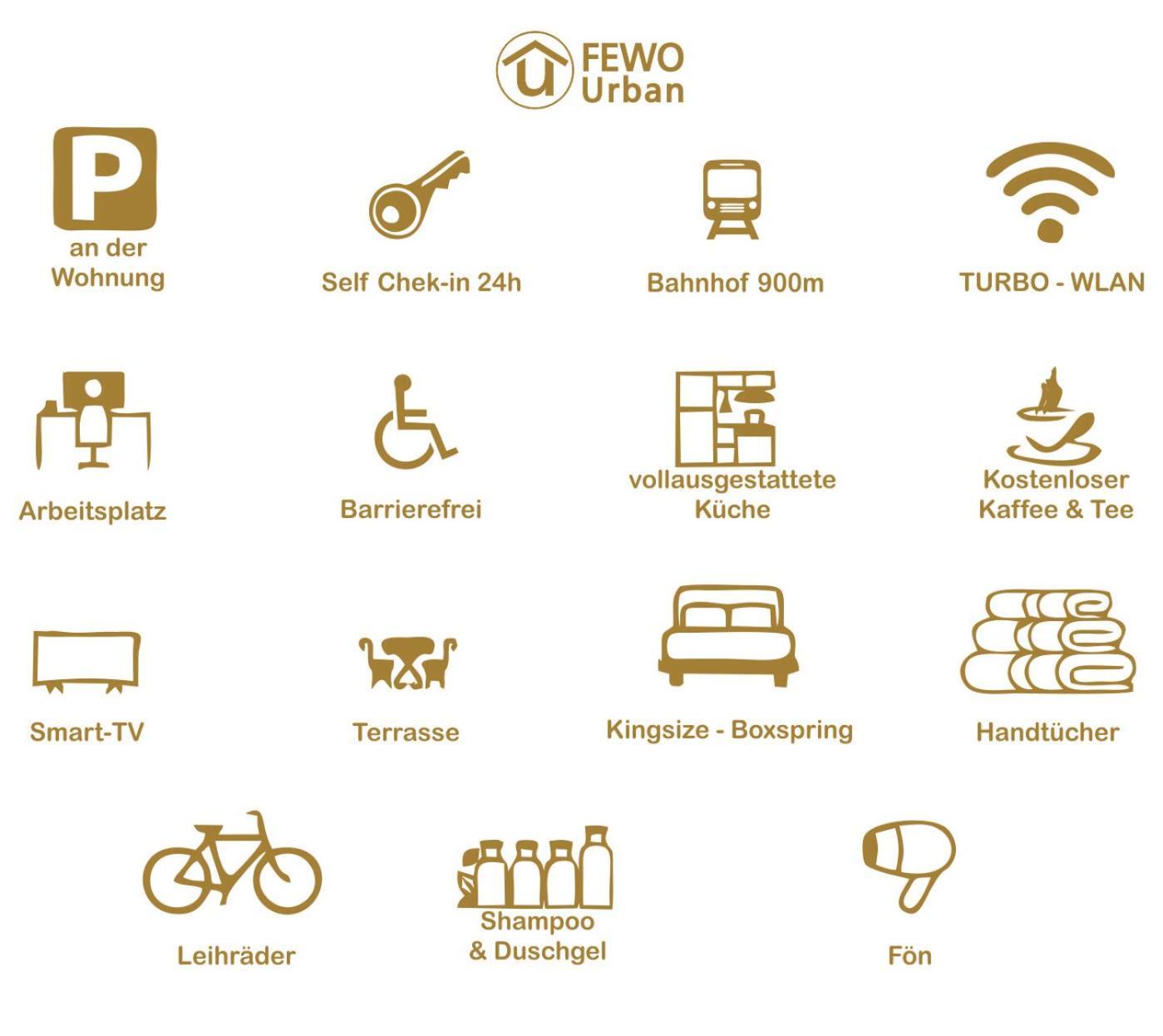 Fewo Urban Gotha-Apartment Ekhof- Am Schlosspark- Parken An Der Der Tuer- Barrierefrei, 900 Meter Zum Bahnhof - Wallbox 외부 사진